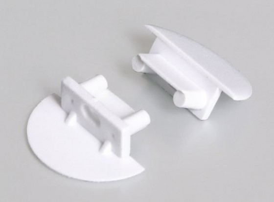 StrongLumio end caps for the Begtin 12 profile, white (pair)
