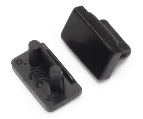 StrongLumio end caps for Slim 8 profile, black (pair)