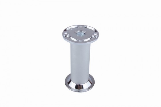 StrongLegs furniture leg FA007, 150Rmm, matt chrome/glossy chrome