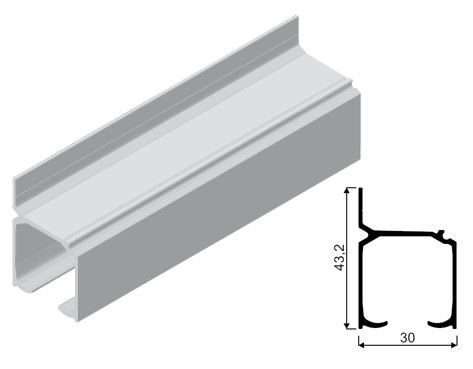 SEVROLL 50468 guide Galaxy B 50kg to the wall 2m
