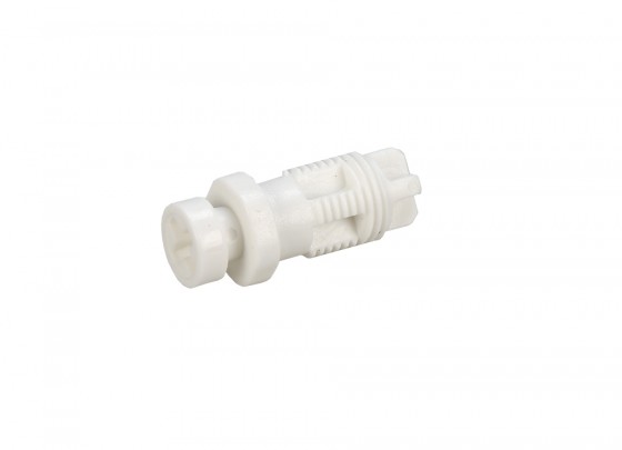 StrongBox railing holder, front, white