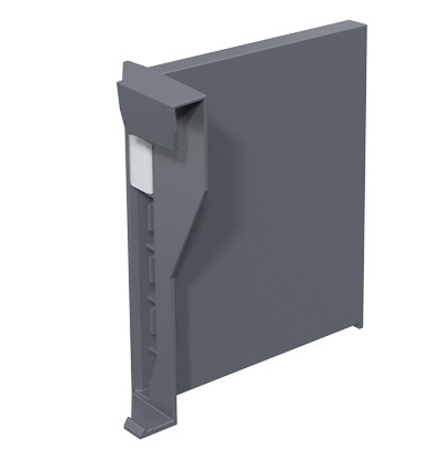 HETTICH 9182231 ArciTech Orgastore 810, dividing element anthracite