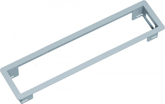 BACHMANN 317.006 Power Frame, 4x, silver gray similar to RAL9006