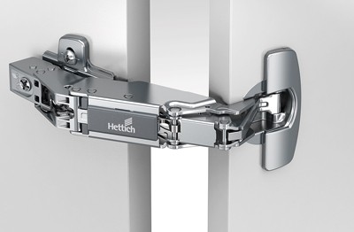 HETTICH 9099563 Sensys 8657i loaded 165° SiSy, 0 overlap, 45x9.5, r-mount Fix