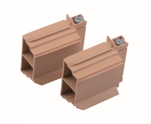 REHAU slide pin 8 mm with brake light brown (beech)