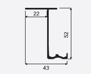 SEVROLL 04699 Optima upper line 6m silver