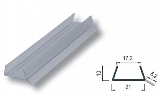 SEALING PROFILE 3m FLOORING BOARD (REHAU)