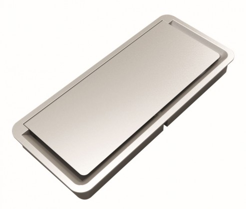Bushing lightening 261x117x25 mm silver