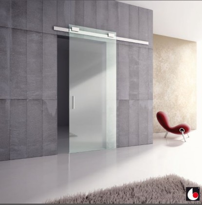 TERNO Diva set fitting for glass doors with damping 40kg