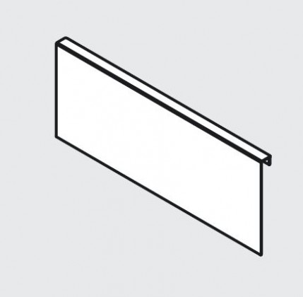 BLUM ZC7A0U0M AMBIA-LINE chipboard back adapter for LEGRABOX M white