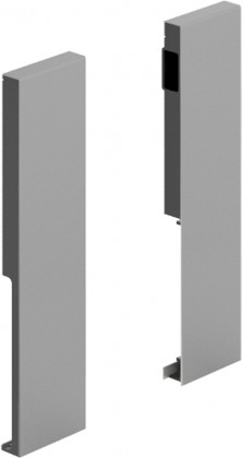 HETTICH 9123092 ArciTech connector set for inner drawer front 218mm silver