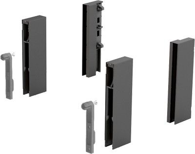 HETTICH 9122979 ArciTech DesignSide Adapter 126 anthracite