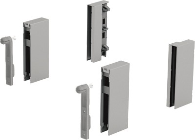 HETTICH 9122973 ArciTech DesignSide Adapter 94 silver