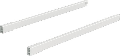 K-HETTICH ArciTech longitudinal railing 650 mm white, dowel