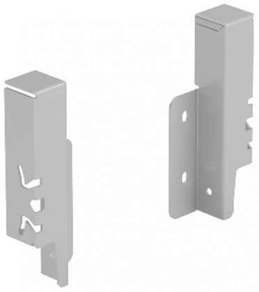 HETTICH 9121835 Arcitech back clip 126 L silver