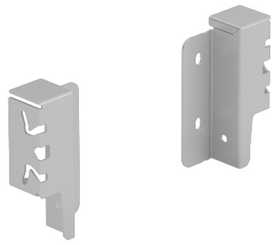 HETTICH 9121828 Arcitech back clip 94 P silver