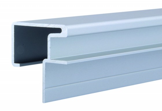 REHAU guide bar 29 mm MetAL line stainless steel 360L