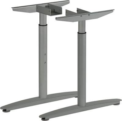 MILADESIGN Desk base with regulation central Linear LN3102R black MILADESIGN Desk base with regulation central Linear LN3102R black