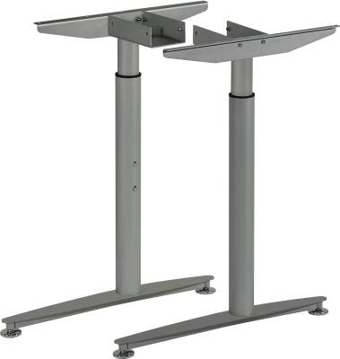 MILADESIGN Desk base with regulation outside Linear LN3303R silver MILADESIGN Desk base with regulation outside Linear LN3303R silver