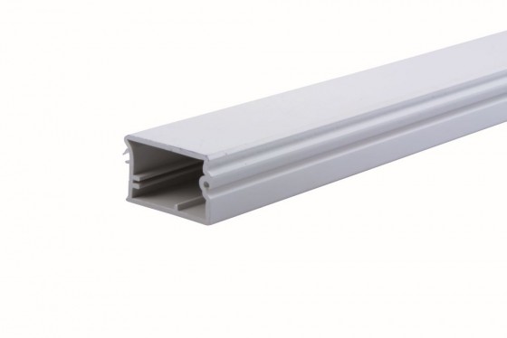 REHAU end rail gray
