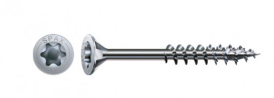 SPAX screw 5x100/61 countersunk head TXS,W,4C MH, partial thread