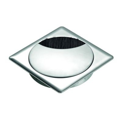 HETTICH 9135193 cable grommet 90x90 mm aluminum