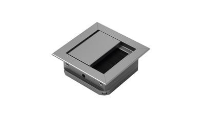 HETTICH 9133402 cable grommet 70x70 mm anodised aluminium