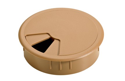 HETTICH 9131028 cable gland 60 mm plastic beech