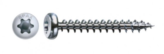SPAX screw 4.5x30 semi-round head TXS,W,4C,