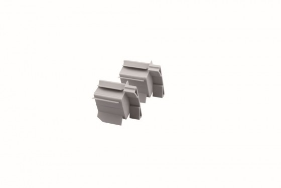 REHAU sliding pin 8 mm gray