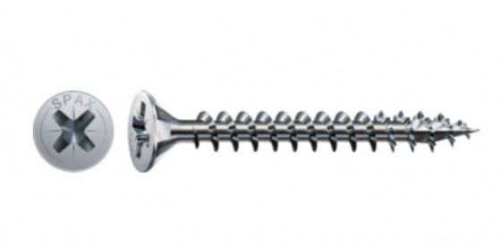 SPAX screw 4.5x60 countersunk head PZ,W,4C MH