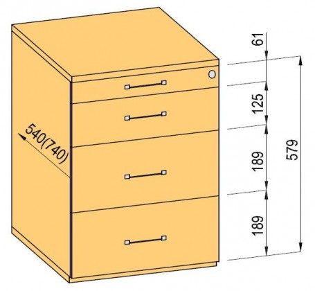K-BBP Container 540mm type 4/version 6