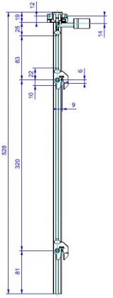 LEHMANN Rod SVS3 Type 5 (1+2 height 544 mm)