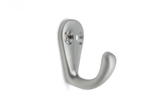 TULIP hook Muso satin chrome + screws