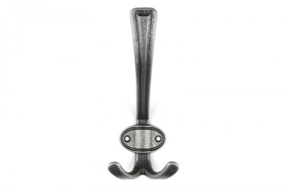 TULIP Hook Rubico XL antique black + screws