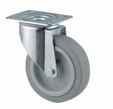 TENTE Castor rotating 3470 with softened tread, diameter 100 mm