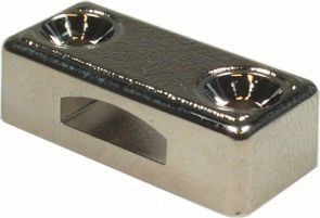K-LEHMANN Wheelbase lock set black 292 1000 mm, accessories nickel