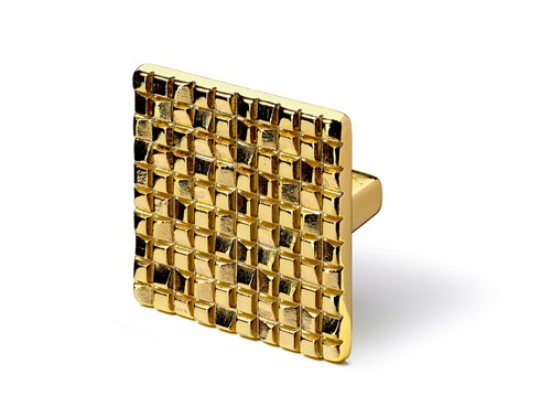 HETTICH 9113399 Knob MATERA 50x50/32 mm gold