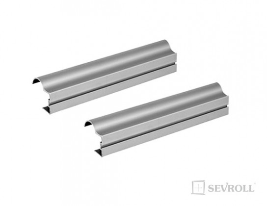 SEVROLL 04546 Factor II 16mm mounting rail 2.7m silver
