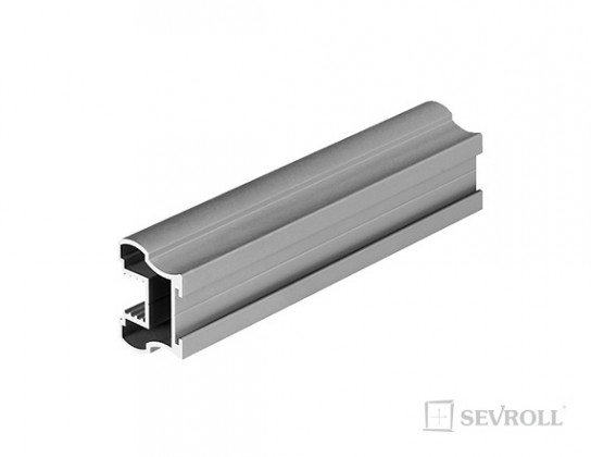 SEVROLL 02692 Romeo II handle profile, 2.7 m, silver