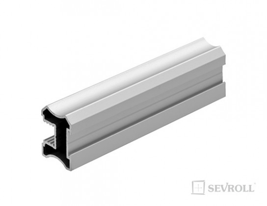 SEVROLL 02713 Julia II handle profile, 2,7m silver