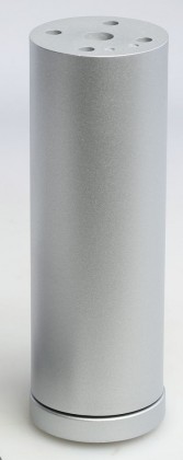 Furniture leg 709R height 120mm gray RAL9006