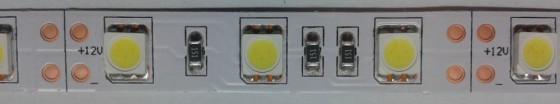 StrongLumio LED strip 14.4W/m 12V (60 LEDs/m) 10mm cold white