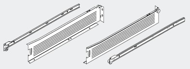 BLUM 320M3500C15 Metabox 86/350mm R901 white