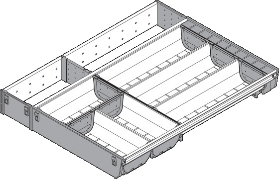 BLUM ZSI.500KI4 Orga Line cutlery insert 500