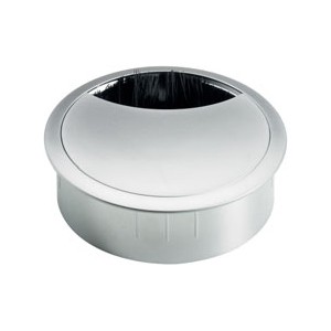 HETTICH 45872 cable gland 80 mm matt chrome