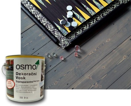OSMO 3143 Wax transparent cognac 0,75L