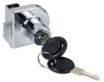SISO 918 combination lock for glass chrome