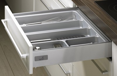 HETTICH 44933 OrgaTray 500, 201-250/470-520 mm silver