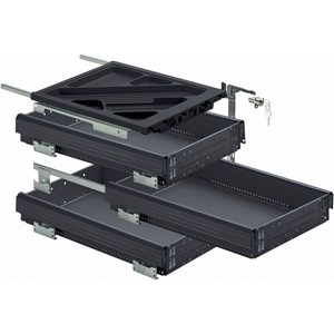 HETTICH 77602 container set 392/530 mm black